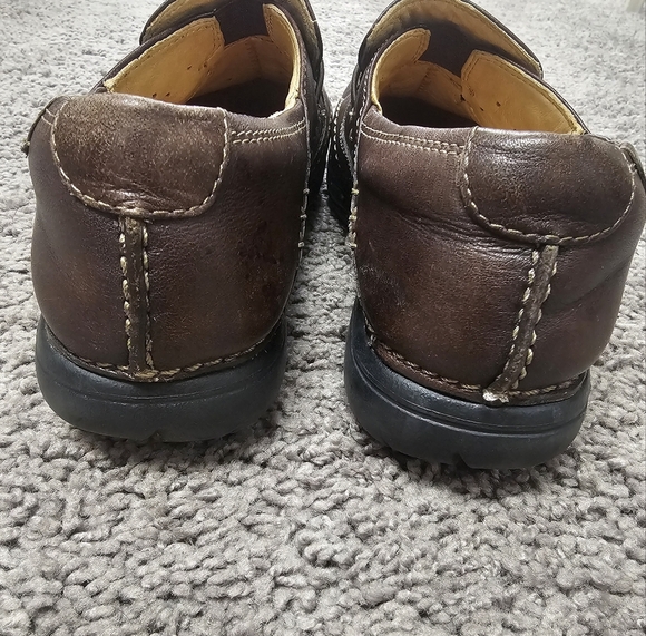 Clarks Un Loop Women’s Loafers Brown Slip On Un Structured Casual Shoes Size 7.5 - Picture 6 of 9